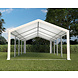 Lizzely Garden & Living Partytent 4x8m PVC met grondframe brandvertragend Lizzely Garden & Living Partytent 4x8m PVC met grondframe brandvertragend
