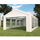 Lizzely Garden & Living Partytent 4x8m PVC met grondframe brandvertragend Lizzely Garden & Living Partytent 4x8m PVC met grondframe brandvertragend