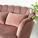 Lizzely Garden & Living Zitbank Belle 3 zits velvet oud roze 180cm stof bankstel incl. 3 kussens bank Lizzely Garden & Living Zitbank Belle 3 zits velvet oud roze 180cm stof bankstel incl. 3 kussens bank