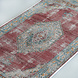 Lizzely Garden & Living Vloerkleed vintage 70x140cm rood perzisch oosters tapijt Lizzely Garden & Living Vloerkleed vintage 70x140cm rood perzisch oosters tapijt