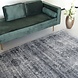 Lizzely Garden & Living Vloerkleed vintage 160x220cm blauw zwart perzisch oosters tapijt Lizzely Garden & Living Vloerkleed vintage 160x220cm blauw zwart perzisch oosters tapijt