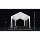 Lizzely Garden & Living Partytent 4x8m grijs semi professioneel Lizzely Garden & Living Partytent 4x8m grijs semi professioneel