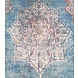 Lizzely Garden & Living Vloerkleed vintage 70x140cm blauw perzisch oosters tapijt Lizzely Garden & Living Vloerkleed vintage 70x140cm blauw perzisch oosters tapijt