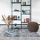 Lizzely Garden & Living Boekenkast industrieel Gina metalen wandmeubel zwart 90x185cm Lizzely Garden & Living Boekenkast industrieel Gina metalen wandmeubel zwart 90x185cm