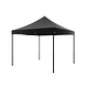Lizzely Garden & Living Easy up 3x3m zwart luxe zonder zijwanden partytent opvouwbaar Lizzely Garden & Living Easy up 3x3m zwart luxe zonder zijwanden partytent opvouwbaar