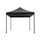 Lizzely Garden & Living Easy up 3x3m zwart luxe zonder zijwanden partytent opvouwbaar Lizzely Garden & Living Easy up 3x3m zwart luxe zonder zijwanden partytent opvouwbaar