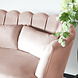 Lizzely Garden & Living Zitbank Belle 2 zits velvet roze bankstel 140cm stof incl. 2 kussens bank Lizzely Garden & Living Zitbank Belle 2 zits velvet roze bankstel 140cm stof incl. 2 kussens bank