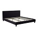 Lizzely Garden & Living Bedframe Dico 180x200cm zwart stof bed ledikant Lizzely Garden & Living Bedframe Dico 180x200cm zwart stof bed ledikant