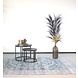 Lizzely Garden & Living Vloerkleed vintage 200x300cm wit blauw perzisch oosters tapijt Lizzely Garden & Living Vloerkleed vintage 200x300cm wit blauw perzisch oosters tapijt