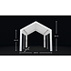 Lizzely Garden & Living Partytent 3x4m grijs semi professioneel Lizzely Garden & Living Partytent 3x4m grijs semi professioneel