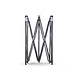 Lizzely Garden & Living Easy up 3x6m grijs luxe partytent opvouwbaar Lizzely Garden & Living Easy up 3x6m grijs luxe partytent opvouwbaar