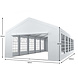 Lizzely Garden & Living Partytent 5x10m PVC met grondframe brandvertragend Lizzely Garden & Living Partytent 5x10m PVC met grondframe brandvertragend