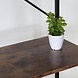 Lizzely Garden & Living Boekenkast industrieel Bokhylla MDF wandmeubel hout 60x180cm Lizzely Garden & Living Boekenkast industrieel Bokhylla MDF wandmeubel hout 60x180cm