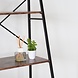 Lizzely Garden & Living Boekenkast industrieel Bokhylla MDF wandmeubel hout 60x180cm Lizzely Garden & Living Boekenkast industrieel Bokhylla MDF wandmeubel hout 60x180cm