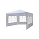 Lizzely Garden & Living Partytent 3x3m budget wit met drie zijwanden Lizzely Garden & Living Partytent 3x3m budget wit met drie zijwanden