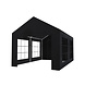 Lizzely Garden & Living Partytent 3x4m zwart semi professioneel Lizzely Garden & Living Partytent 3x4m zwart semi professioneel