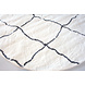 Lizzely Garden & Living Vloerkleed rond moroccan 100cm wit zwart perzisch oosters tapijt Lizzely Garden & Living Vloerkleed rond moroccan 100cm wit zwart perzisch oosters tapijt