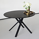 Lizzely Garden & Living Eettafel rond Ronsi zwart 150cm ronde tafel Lizzely Garden & Living Eettafel rond Ronsi zwart 150cm ronde tafel