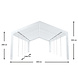Lizzely Garden & Living Partytent 5x10m wit semi professioneel Lizzely Garden & Living Partytent 5x10m wit semi professioneel