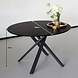 Lizzely Garden & Living Eettafel rond Ronsi Antoinette zwart 120cm ronde tafel Lizzely Garden & Living Eettafel rond Ronsi Antoinette zwart 120cm ronde tafel
