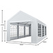 Lizzely Garden & Living Partytent 3x6m PVC met grondframe brandvertragend Lizzely Garden & Living Partytent 3x6m PVC met grondframe brandvertragend