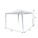 Lizzely Garden & Living Partytent 3x3m wit budget zonder zijwanden Lizzely Garden & Living Partytent 3x3m wit budget zonder zijwanden