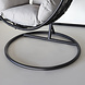Lizzely Garden & Living Egg hangstoel Roundabout zwart ei stoel Lizzely Garden & Living Egg hangstoel Roundabout zwart ei stoel