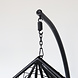 Lizzely Garden & Living Egg hangstoel Roundabout zwart ei stoel Lizzely Garden & Living Egg hangstoel Roundabout zwart ei stoel