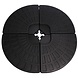 Lizzely Garden & Living Parasolvoet 4 stuks zwart Lizzely Garden & Living Parasolvoet 4 stuks zwart