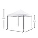 Lizzely Garden & Living Easy up 3x3m wit luxe zonder zijwanden partytent opvouwbaar Lizzely Garden & Living Easy up 3x3m wit luxe zonder zijwanden partytent opvouwbaar