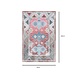 Lizzely Garden & Living Vloerkleed vintage 70x140cm grijs rood perzisch oosters tapijt Lizzely Garden & Living Vloerkleed vintage 70x140cm grijs rood perzisch oosters tapijt