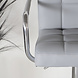 Lizzely Garden & Living Barkruk Anel met armleuning: lichtgrijs leder barstoel Lizzely Garden & Living Barkruk Anel met armleuning: lichtgrijs leder barstoel