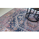 Lizzely Garden & Living Vloerkleed vintage 160x220cm rood blauw perzisch oosters tapijt Lizzely Garden & Living Vloerkleed vintage 160x220cm rood blauw perzisch oosters tapijt