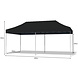 Lizzely Garden & Living Easy up 3x6m zwart 30mm (aluminium buizen) zonder zijwanden semi prof partytent opvouwbaar Lizzely Garden & Living Easy up 3x6m zwart 30mm (aluminium buizen) zonder zijwanden semi prof partytent opvouwbaar