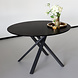 Lizzely Garden & Living Eettafel rond Ronsi Antoinette zwart 130cm ronde tafel Lizzely Garden & Living Eettafel rond Ronsi Antoinette zwart 130cm ronde tafel