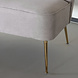 Lizzely Garden & Living Zitbank Rilaan 2 zits velvet lichtgrijs bankstel 130cm Lizzely Garden & Living Zitbank Rilaan 2 zits velvet lichtgrijs bankstel 130cm