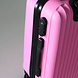 Lizzely Garden & Living Handbagage koffer 55cm roze 4 wielen trolley met pin slot reiskoffer Lizzely Garden & Living Handbagage koffer 55cm roze 4 wielen trolley met pin slot reiskoffer