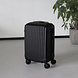 Lizzely Garden & Living Handbagage koffer 55cm zwart 4 wielen trolley met pin slot reiskoffer Lizzely Garden & Living Handbagage koffer 55cm zwart 4 wielen trolley met pin slot reiskoffer