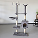 Lizzely Garden & Living Katten Krabpaal Roos grijs Kattenhuis Lizzely Garden & Living Katten Krabpaal Roos grijs Kattenhuis