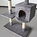 Lizzely Garden & Living Katten Krabpaal Roos grijs Kattenhuis Lizzely Garden & Living Katten Krabpaal Roos grijs Kattenhuis