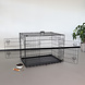 Lizzely Garden & Living Hondenbench Sterk 91x60,5x66,5cm bench hond 2 deuren Lizzely Garden & Living Hondenbench Sterk 91x60,5x66,5cm bench hond 2 deuren