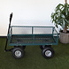 Lizzely Garden & Living Bolderkar bolderwagen prof groen handwagen Lizzely Garden & Living Bolderkar bolderwagen prof groen handwagen
