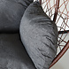Lizzely Garden & Living Egg hangstoel Roundabout donkerbruin ei stoel Lizzely Garden & Living Egg hangstoel Roundabout donkerbruin ei stoel