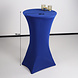 Lizzely Garden & Living Stretch rok blauw statafelrok statafel 60cm statafelhoes Lizzely Garden & Living Stretch rok blauw statafelrok statafel 60cm statafelhoes