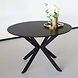 Lizzely Garden & Living Eettafel rond Ronsi zwart 140cm ronde tafel Lizzely Garden & Living Eettafel rond Ronsi zwart 140cm ronde tafel