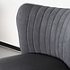 Lizzely Garden & Living Fauteuil zitbank 1 persoons Rilaan velvet grijs stoel Lizzely Garden & Living Fauteuil zitbank 1 persoons Rilaan velvet grijs stoel