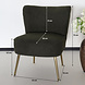 Lizzely Garden & Living Fauteuil zitbank 1 persoons Teddy groen stoel Lizzely Garden & Living Fauteuil zitbank 1 persoons Teddy groen stoel