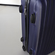Lizzely Garden & Living Handbagage koffer 55cm donkerblauw 4 wielen trolley met pin slot reiskoffer Lizzely Garden & Living Handbagage koffer 55cm donkerblauw 4 wielen trolley met pin slot reiskoffer