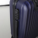 Lizzely Garden & Living Handbagage koffer 55cm donkerblauw 4 wielen trolley met pin slot reiskoffer Lizzely Garden & Living Handbagage koffer 55cm donkerblauw 4 wielen trolley met pin slot reiskoffer