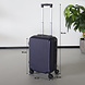 Lizzely Garden & Living Handbagage koffer 55cm donkerblauw 4 wielen trolley met pin slot reiskoffer Lizzely Garden & Living Handbagage koffer 55cm donkerblauw 4 wielen trolley met pin slot reiskoffer